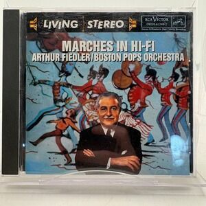 Marches In Hi-Fi Arthur Fiedler Boston Pops Orchestra RCA Victor CD